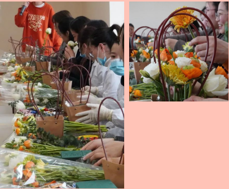 <a href=http://www.zfojg.cn target=_blank class=infotextkey><a href=http://www.zfojg.cn target=_blank class=infotextkey>雙良</a>環(huán)境</a>開展“三八女神節(jié)” DIY插花活動(dòng)